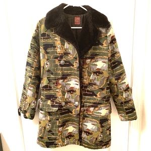 Jean Paul Gaultier Mayakovsky Camo Unisex Coat